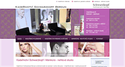 Desktop Screenshot of kadernictviberoun.com